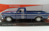 AUTO 1:24 1979 FORD F-150 CUSTOM MOTORMAX MM- 79346AC