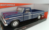 AUTO 1:24 1979 FORD F-150 CUSTOM MOTORMAX MM- 79346AC