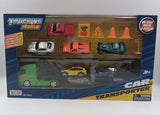Camion escala Transporter Espacial w/ 6 cars 14" MotorMax MM-76543