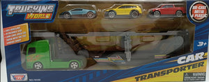 Auto Escala Carrier w/ 3 pc 3" car 14" MotorMax MM-76540