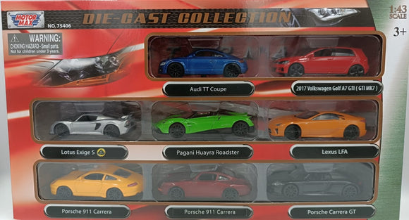 Auto Escala Surtido Die Cast 1:43 MotorMax MM-75406