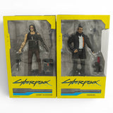 Figura CYBERPUNK 2077 TAKEMURA Y JONNY SILVERHAND 7" Mcfarlane MF-13505 Set x 2