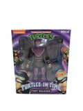 FIGURAS TEENAGE MUTANT NINJA TURTLES - TURTLES IN TIME FOOT SOLDIER, SLASH, LEONARDO Y DONATELLO (Set de 4)