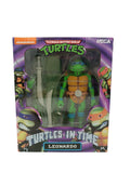 FIGURAS TEENAGE MUTANT NINJA TURTLES - TURTLES IN TIME FOOT SOLDIER, SLASH, LEONARDO Y DONATELLO (Set de 4)