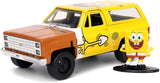 Auto HWR - '80 Chevy K5 Blazer w/Sponge Bob 1.32 Jada Toys JT-31798