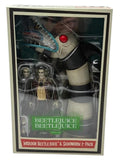 Figura Beetlejuice 2 Matador Beetlejuice and Sandworm Sx2 Cx6  Neca NC-57321