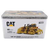 Adorno Bulldozer con orugas metalicas 1:87 Cat D11 Dozer - TKN Design with Metal Tracks C6  Cat DM-85777