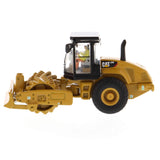 Adordno Contador y vibrador  1:87 Cat CP56 Padfoot Drum Vibratory Soil Compactor C10  Cat DM-85247