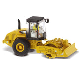 Adordno Contador y vibrador  1:87 Cat CP56 Padfoot Drum Vibratory Soil Compactor C10  Cat DM-85247