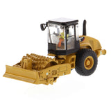 Adordno Contador y vibrador  1:87 Cat CP56 Padfoot Drum Vibratory Soil Compactor C10  Cat DM-85247