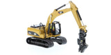 Adorno excavador Multifunciones 1:87 Cat 320D L Hydraulic Excavator with multiple work C10  Cat DM-85652