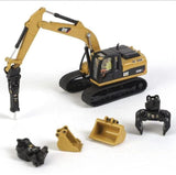 Adorno excavador Multifunciones 1:87 Cat 320D L Hydraulic Excavator with multiple work C10  Cat DM-85652