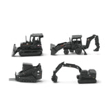 Adorno Micro Maquinaria surtido Excavtor,Wheel Loader, Backhoe Loader,Dump Truck C24  Cat DM-85996B