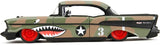 Auto hevy Bel Air Chp Top 1957  1:24 Jada Toys JT-35027