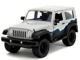 Auto 1:24 07 JEEP WRANGLER HARDTOP W/RACK   Jada toys  JT-34194