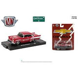 AUTO 1959 CHEVROLET, 1971 DODGE,1957 CHEVROLET,1956 FORD, Surtido 1:64 M2 Castline M2-11228-100