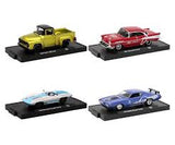 AUTO 1959 CHEVROLET, 1971 DODGE,1957 CHEVROLET,1956 FORD, Surtido 1:64 M2 Castline M2-11228-100