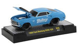 AUTO 1956 FORD,1957 CHEVROLET,1969 DODGE,1969 FORD,1970 CHEVROLET,1958 PLYMOUTH 1:64 M2-82161-20
