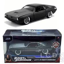 AUTO LETTY S PLYMOUTH  BARRACUDA 1:32 JADA TOYS JT-97206