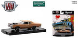 AUTO 1969 PLYMOUTH,1970 FORD,1968 PONTIAC,1968 CHEVROLET 1:64 M2-11228-85