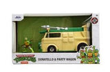 Auto Wagon Con Donatello TMNT  1:24 Jada Toys JT-34529
