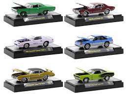 AUTO 1969 PLYMOUTH,1988 FORD M,1970 OLDSMOBILE,1985 CHEVROLET,1968 MERCURY,1971 PLYMOUTH 1:64 M2-32600-62