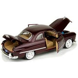 Auto Ford Coupe 1949 Dark Burgundy 1:24 Motormax
