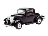 Auto Ford Coupe 1932 Black 1:24 Motor Max