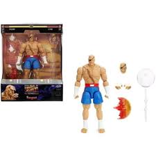 Figura STREET FIGHTER II THE FINAL CHALLENGERS SAGAT FIGURE JADA TOYS  JT-35171