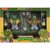 Figura Tortuga Ninja  7” Napoleon y Atilla Frog  2 pack Neca NC-54174