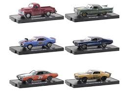 Auto 1954 Studubaker,1957 Chrysler,1970 Ford,1971 Chevrolet,1971 Dodge,1968 Pontiac 1:64 M2-11228-82