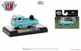 AUTO 1988 GMC,1960 VW SINGLE,1965 FORD,1976 FORD BRONCO,1977 DATSUN,1974 CHEVROLET 1:64 M2-32500-75 H SURTIDOS