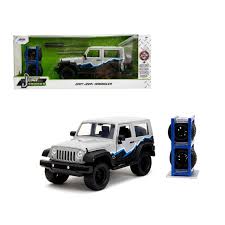 Auto 1:24 07 JEEP WRANGLER HARDTOP W/RACK   Jada toys  JT-34194