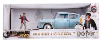Auto HWR - HP '59 Ford Anglia w/Figure 1.24 Jada Toys JT-31127
