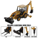 Retroexcavadora Cat 420 XE Backhoe Loader with 4 Additional Tools 1.64 Cat DM-85765