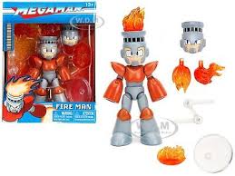 Figura Mega Man - Fire Man 4.5