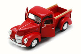 Auto Escala Ford Pickup 1940 1:24 Motor Max MM-73234AC