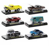 AUTO 1972 FORD,1959 VW,1941 WILLYS,1968 CHEVROLET,1964 DODGE,1971 DODGE 1:64 M2-32600-63