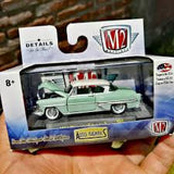 Auto 1954 Chevrolet,1960 Chrysler,1958 Plymouth,1957 Ford Fairlane,1953 Oldsmobile,1949 Mercury Coupe 1:64 M2-32500-51