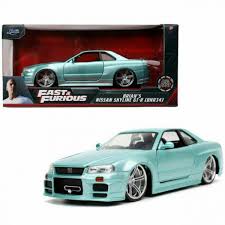 Auto Nissan Skyline Brianns GT-R (R34) FF 1:24 Jada Toys JT-32608