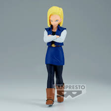 Figura DBZ  Solid Edge Works Android 18  Bandai BB-89639