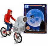 Figura E.T. 40 aniversario-Elliot y ET en bicicleta 7" Neca NC-55065