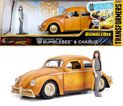 Auto Transformers 6 - VW Beetle Bumblebee w/CHARLIE 1:24 Jada Toys JT-30114