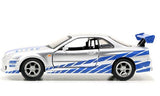 Auto BRIAN's Nissan Skyline GT-R (R34) FF 1:32 Jada Toys JT-97184