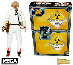 Figura Volver al Futuro 7" Dr. Brown 1985 NECA NC-53620