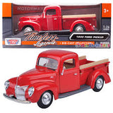 Auto Escala Ford Pickup 1940 1:24 Motor Max MM-73234AC