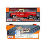 MM-73355AC AUTO 1:24 1966 CHEVY C10 FLEETSIDE PICKUP MOTORMAX MM- 73355AC