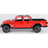 Auto Jeep Gladiator Rubicon ( Open Top )  2021 Red 1:27 Motormax