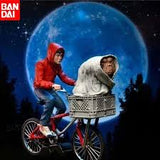 Figura E.T. 40 aniversario-Elliot y ET en bicicleta 7" Neca NC-55065