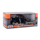 Auto Ford Coupe 1932 Black 1:24 Motor Max